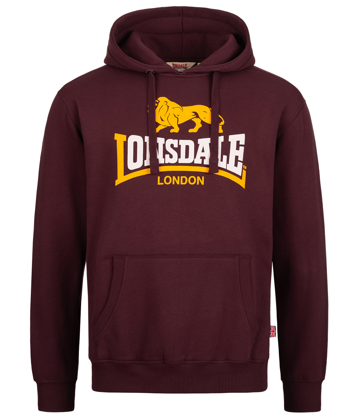 SUDADERA LONSDALE THURNING GRANATE